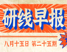 2020年08月15日【研線早報(bào)·第二十五期】